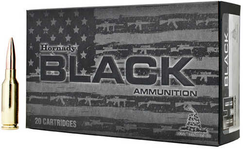 Hornady Black 6mm ARC 105 gr 2750 fps Hollow Point Boat-Tail (HPBT) Ammo 20 Round Box